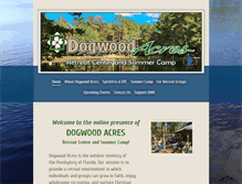 Tablet Screenshot of dogwoodacres.org